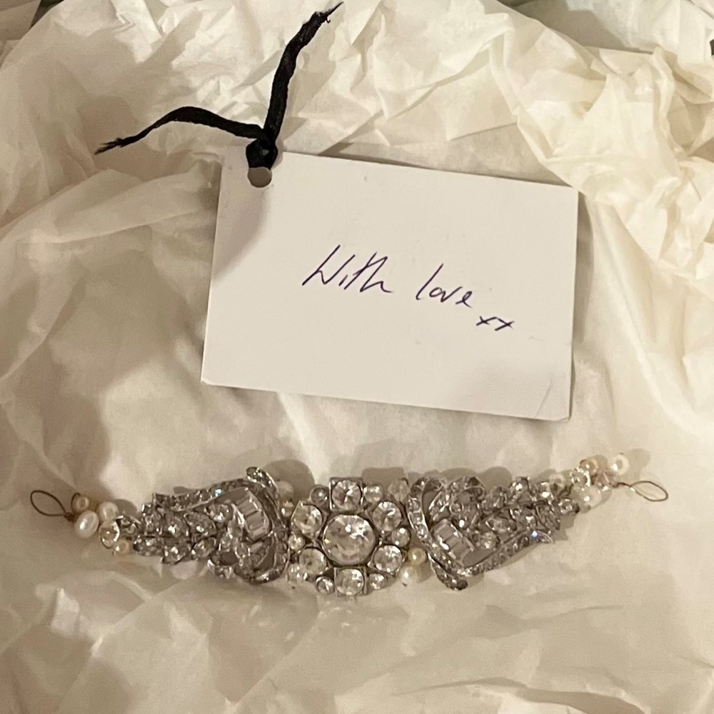 Vintage Bridal Hair Headdress/ Headpiece